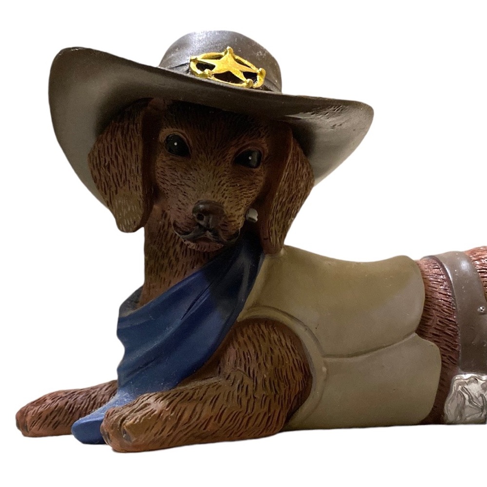 Hamilton “Spurs ‘N Furs Dachshund Cowboys" Bone-a-fide Rebel Outlaw - Picture 3 of 10